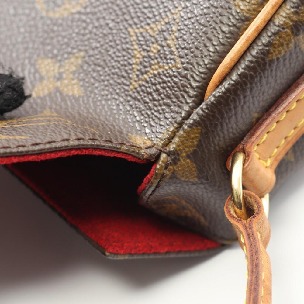 Louis Vuitton Brown Handbag Leather Recital Monogram Canvas - Picture 5 of 9
